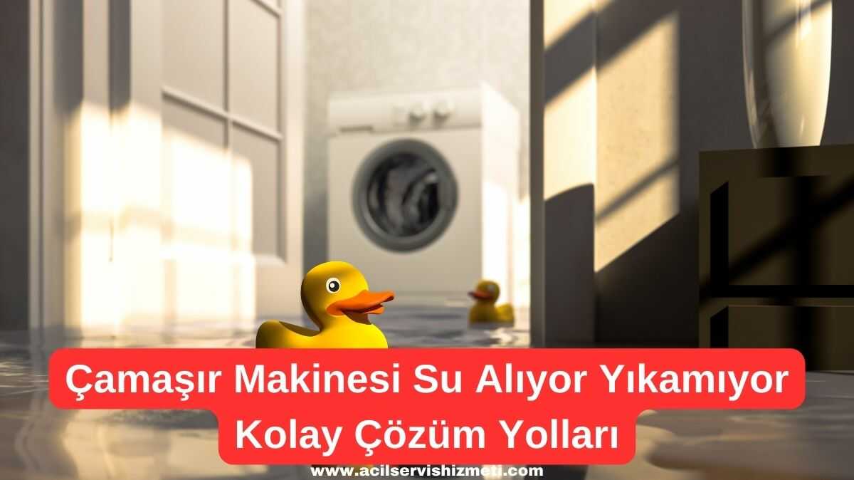 Whirlpool Çamaşır Makinesi Su Alıyor Yıkamıyor
